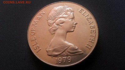 о.Мэн крона 1979г.  Монеты о. Мэн - 20141025_141731