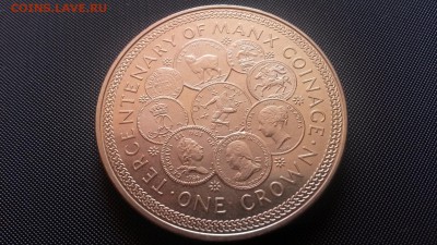 о.Мэн крона 1979г.  Монеты о. Мэн - 20141025_141715
