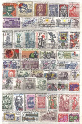 Марки Чехословакии 258шт до 5.11 22.00мск - Марки Чехословакии 258шт-3