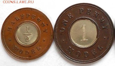 2 penny model 1844(биметалл) до 04.11 Великобритания - DSCN2430.JPG