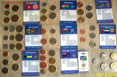 Наборы иностранных монет в блистерах 9шт. разные 	Сообщение - 100_1345