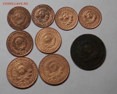 1,2,3,5 коп. 1924-8 шт.до 4.11 - монеты 095
