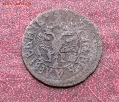Полушка 1706 года - 01
