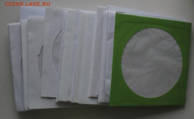 Бумажные конверты для CD 52шт 1 рубль - IMG_0279