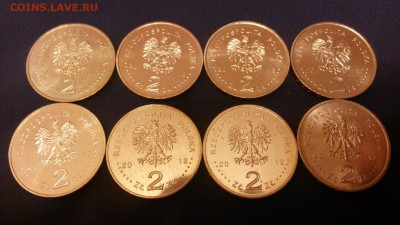 Польша Набор Польские корабли 8 монет - 20141103_181437