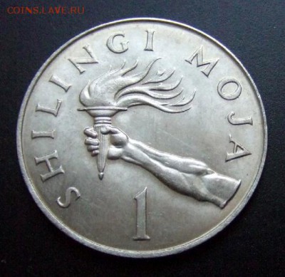 3 - Танзания 1 шиллинг (1966) UNC №2 Р