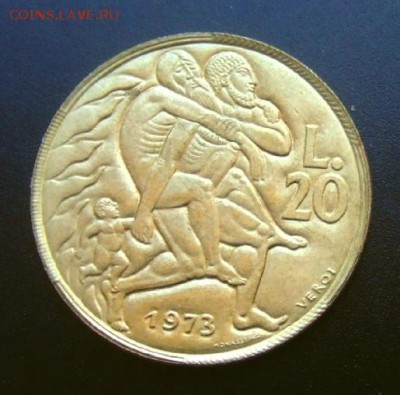 3 - Сан-Марино 20 лир (1973) Р