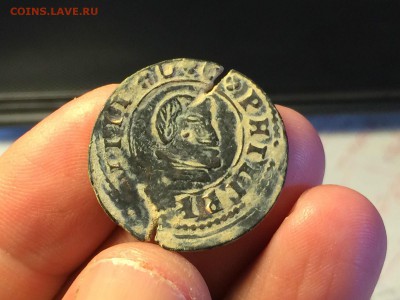 16 Мераведи 1663 Фелиппа IV Испания - $_57 (43).JPG
