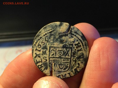 16 Мераведи 1663 Фелиппа IV Испания - $_57 (44).JPG
