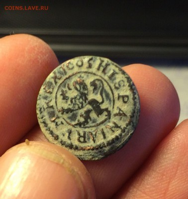 2 Мераведи 1605 Фелиппа III Испания - $_57 (45).JPG