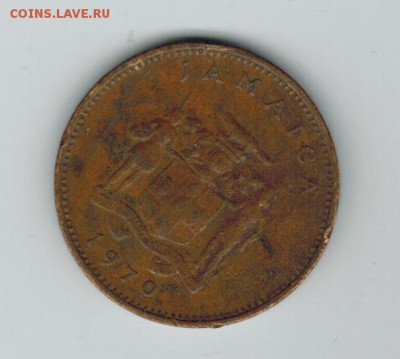 Ямайка 1 цент 1970 до 06.11.2014   22-00 - 1 16