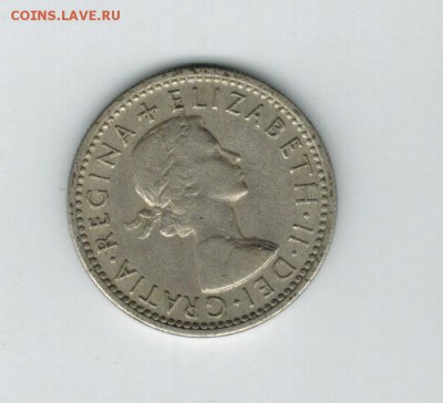 Великобритания 6 пенсов 1964 до 06.11.2014   22-00 - 1 13