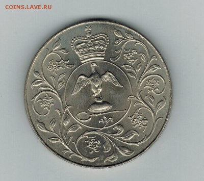 Великобритания 25 пенсов 1977 до 06.11.2014   22-00 - 1 15