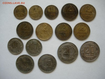 лот СССР 1к40(2),46 2к38,39,40(4), 1936 по2шт 10,15,20 6.11 - DSCN5870.JPG