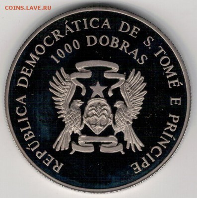 Сан-Томе и Принсипи 1000 добра 1993 Хоккей 10.11-22ч (А142) - 4-стип4а