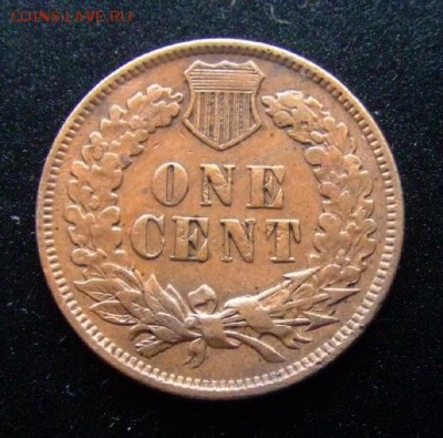 3 - США 1 цент (1900) «Индеец» Р