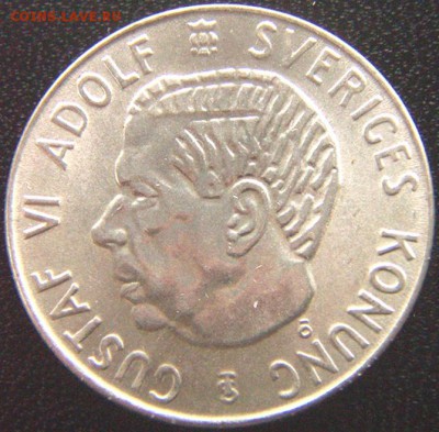 Шведская крона 1960. Отличное серебро; до 05.11_22.40мск - 8907
