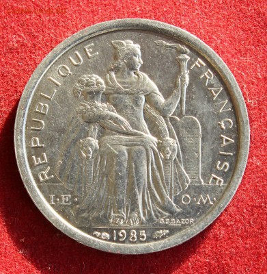 С 1 РУБ. ФР.НОВАЯ КАЛЕДОНИЯ 1фр.1985г.ПТИЧКА до 11.11.14г. - IMG_2182.JPG