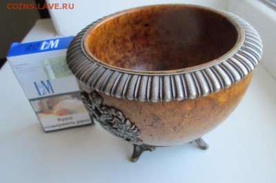 Патриотическая ваза ВУ  из карельской берёзы и серебро 84 - 2014-10-29_160351