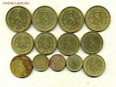 Монеты Русской, буржуазной, современной Финляндии 1865 -2001 - 10, 20 м.1928-61.1