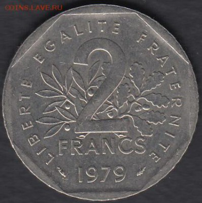 Франция 2 франка 1979 до 07.11.2014 22-00 - Франция 2 франка 1979 а