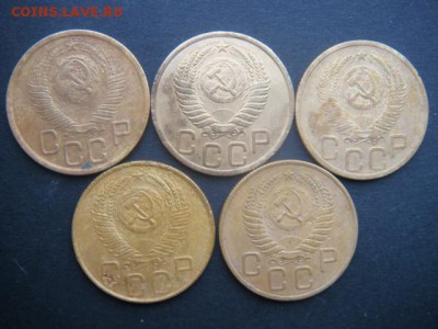 3 коп (1949,1950,1952,1953,1954 гг) до 11.11.14  22.00 мск - DSC06378.JPG