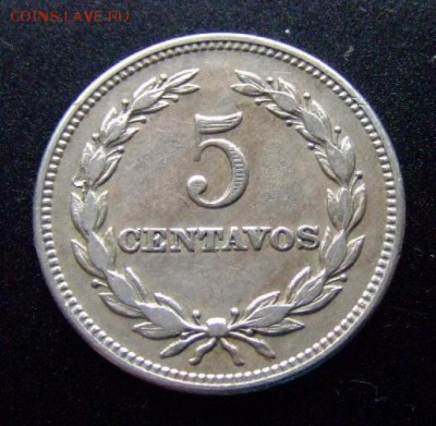 3 - Сальвадор 5 сентаво (1951) Р