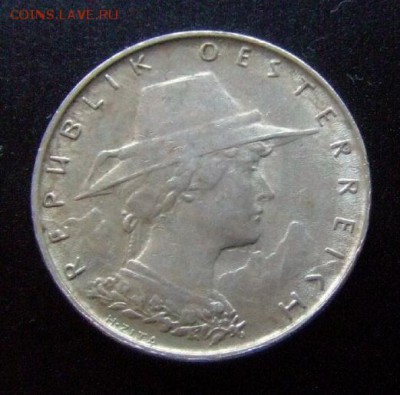 3 - Австрия 10 грошей (1928) «Девушка в шляпе» А