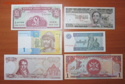 Иностранные банкноты 6 шт. ПРЕСС(1) до 12.11 в 21.00 мск - IMG_1897.JPG