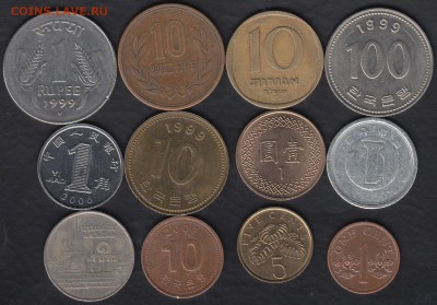 12 монет Азии до 07.11.2014 22-00 - Азия а