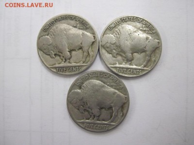 5 центов США Буффало 1926,30,36 до 10.11.14 - Изображение23 114