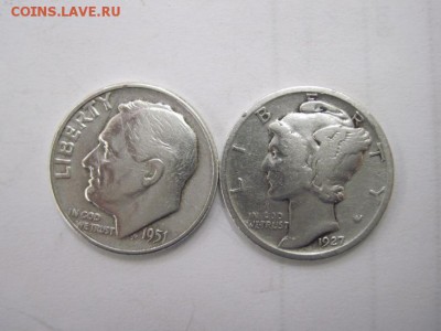 1 дайм США 1927,51 до 10.11.14 - Изображение23 109