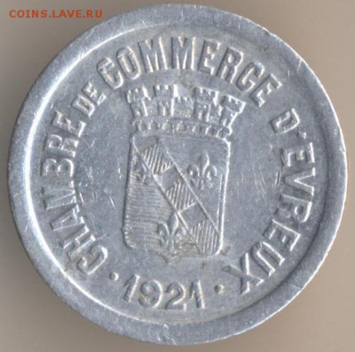 10 центов 1921 нотгельд - 22