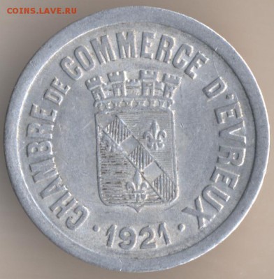 10 центов 1921 нотгельд - 50