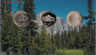 США НАБОР НИКЕЛЕЙ 2006 (3ШТ) ДО 13.11.14 В 22.00МСК (9493) - 4-сша5а