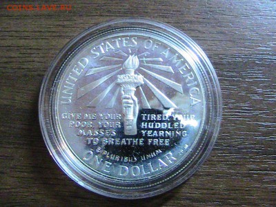 Ag США 1$ 1986S СТАТУЯ СВОБОДЫ ДО 13.11.14 В 22.00МСК (А194) - IMG_2056.JPG