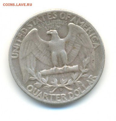 4 доллара 1953D. до 11.11 22:00 - 14
