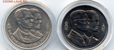 Таиланд. Король Рама IX. Набор монет 100 бат*2шт.до 14.11. - 221860071