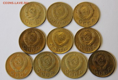 2 копейки  10 монет. Год:1936-1957 до 12.11.14 г 22-10 мск. - 1936-57 .JPG