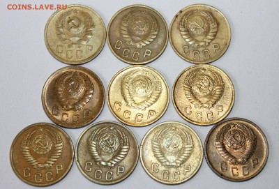 2 копейки  10 монет. Год:1936-1957 до 12.11.14 г 22-10 мск. - 1936-57 .JPG