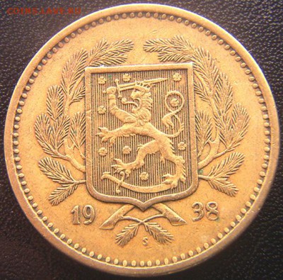 Финляндия_20 марок 1938. Отличное качество; до 09.11_22.08мс - 8049