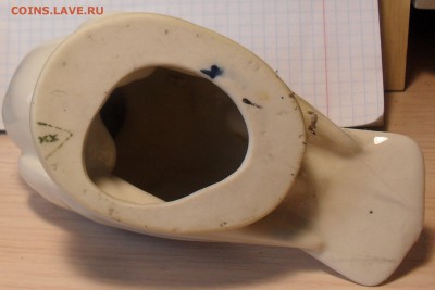 С РУБЛЯ ГОЛУБЬ (Гжель) фарфор 12см.  до 13,11,14 в 22:00 - SDC15273.JPG