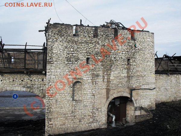 Пожар в Псковском Кремле... - Власьевская