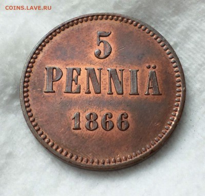 25 пенни 1873 г. и 5 пенни 1866 г.(почти красные) оценка... - SAM_2198.JPG