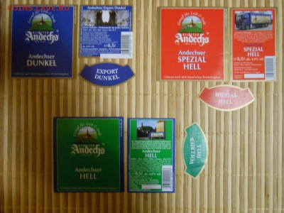 Этикетки пивные Andechser, Германия, до 16.11.2014 - DSCN4871.JPG