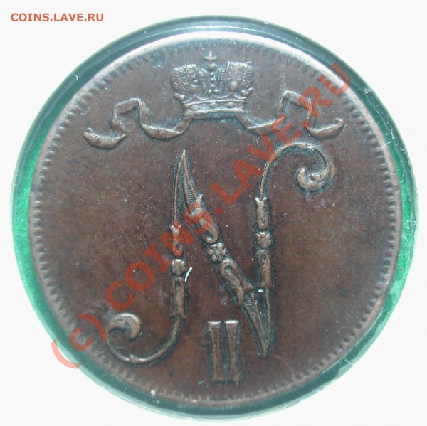 5  пенни Рус. Фин.  1916 г.  (№1)  до  04.05.10   21-30 МСК - 5 пенни 1916г аверс