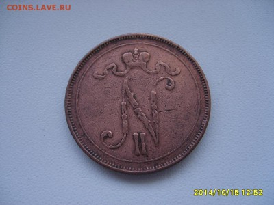 РОССИЯ,10 пенни 1907г(для Финляндии,Н-II)!до 12.11.2014 - S6002338.JPG
