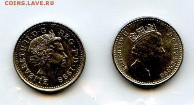 Великобритания. Набор 5 пенсов *10 монет. до 16.11.14 - МонетыТутРФ062