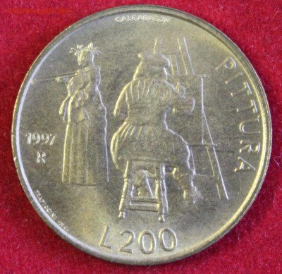 С 1 РУБЛЯ САН МАРИНО 200 лир  1997г.ХУДОЖНИК до 17.11.14г. - IMG_2294.JPG