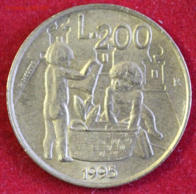 С 1 РУБЛЯ САН МАРИНО 200 лир  1995г.ДЕТКИ до 17.11.14г. - IMG_2291.JPG